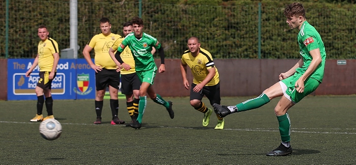 Reserves - Callum Parker coolly scores from the penalty spot (1)