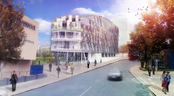 Cancer hospital design concept - exterior