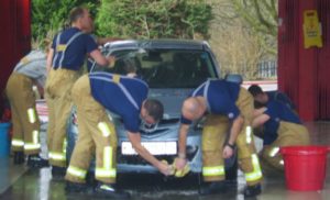 Nantwich fire crews to stage car wash to raise charity cash