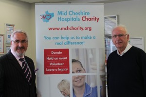 Pete Waterman made Patron of Mid Cheshire Hospitals Charity