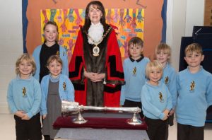 Stapeley pupils enjoy Cheshire East Mayor visit