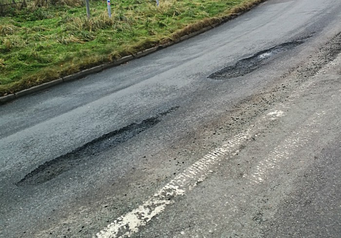 Cheshire East over pothole claim in Weston