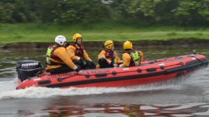 Cheshire Fire Service send crews and boat to help flood crisis areas