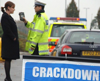 drink and drug driving crackdown - Cheshire Police Drink Drive campaign