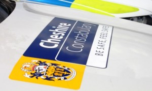Hunt for driver who targeted police in Shavington smash
