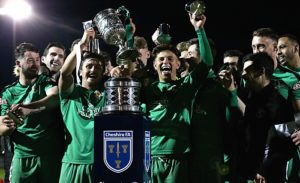 Nantwich Town win Cheshire Senior Cup final with 3-0 win over Stockport Town