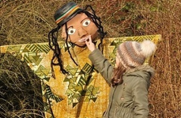 Child with Scarecrow - Tatton Park