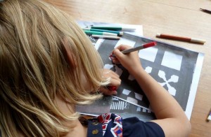 Childrens workshops at Nantwich Museum 1024