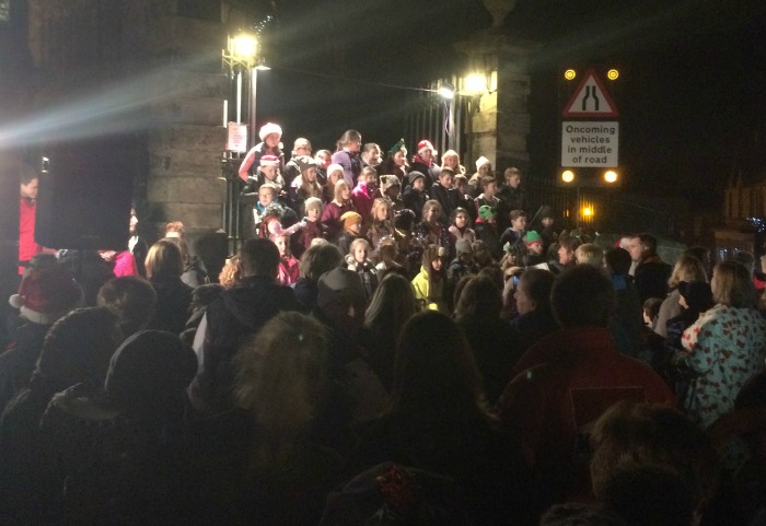 Choir from Audlem St James Primary School