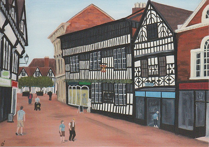 artist Christian Turner - The Crown Hotel Nantwich