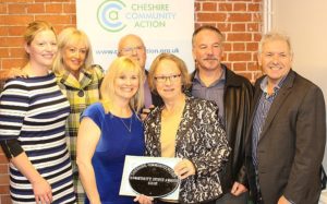 Church Minshull named Community Spirit champion at awards