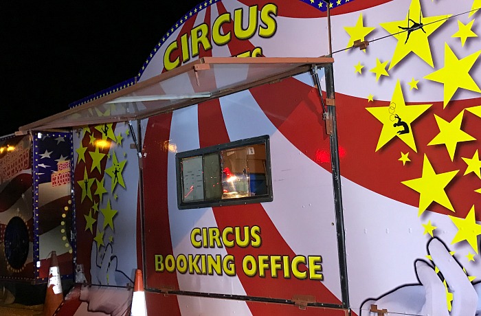 Circus Vladimir - Nantwich - booking office