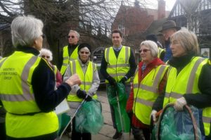 Nantwich Litter Group backs British Spring Clean campaign