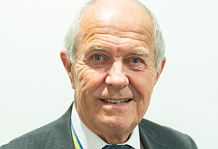 Cllr Bob Rudd, chair of cheshire fire authority