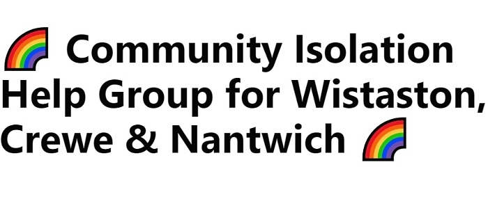 Community Isolation Help Group for Wistaston, Crewe & Nantwich Facebook group - logo (1)