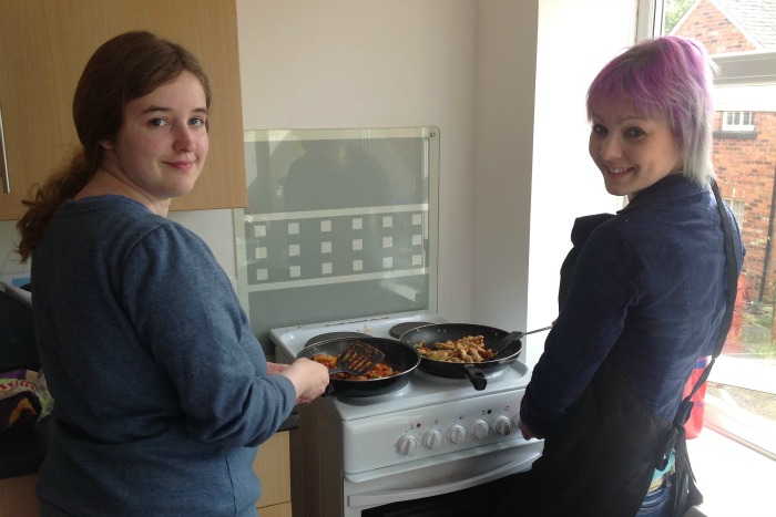 Cooking, children's society Cheshire