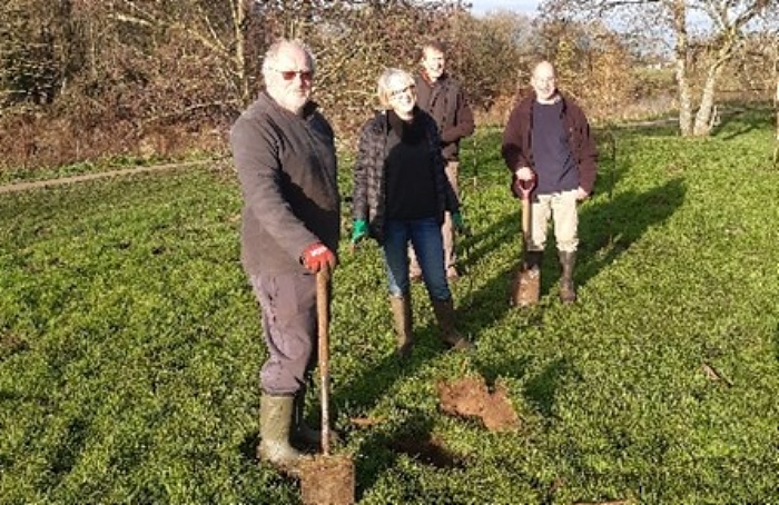 Copse Planting - covid commemorative copse nantwich