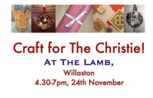 Christie Hospital charity event at The Lamb in Willaston
