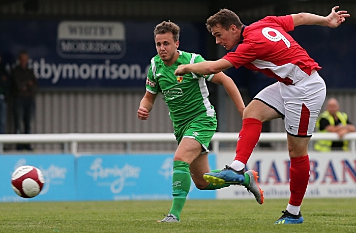 Crewe Alex shot at goal (1)