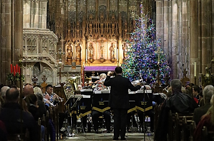 Crewe Brass perform under Musical Director Matt Pithers (1)