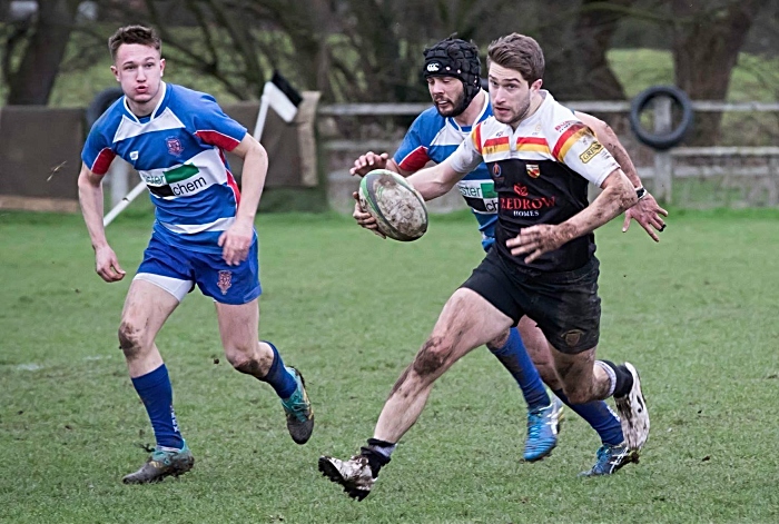 Crewe & Nantwich RUFC 1sts rugby v Leek 1