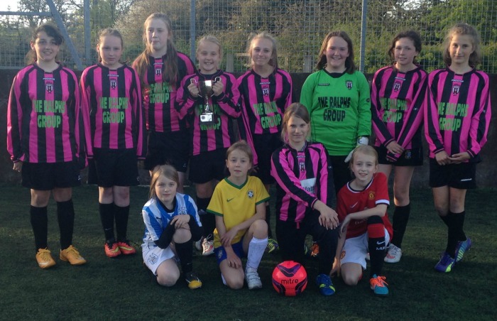 Champions - Crewe & Nantwich U12s girls