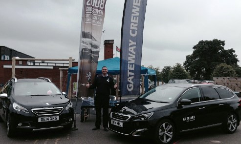 Crewe Peugeot at events