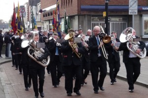 Crewe Remembrance Sunday Parade