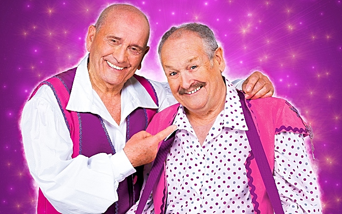 Crewe - Sparkled Press Pic Cannon & Ball