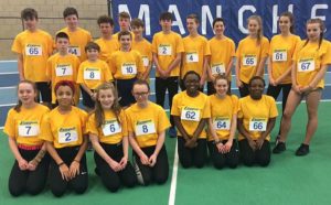 Crewe & Nantwich athletes excel at U13s and U15s sportshall finals