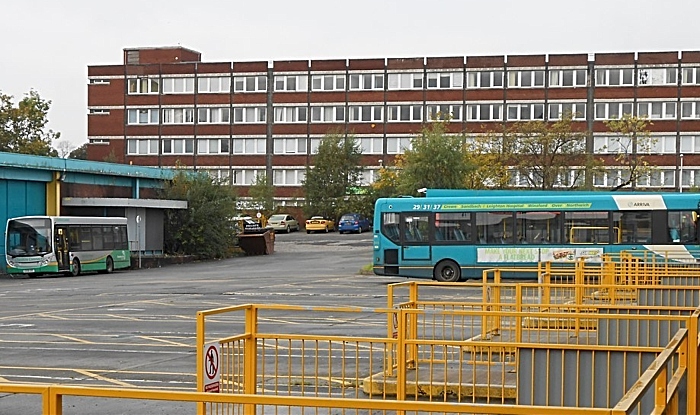 Crewe bus station - little bus dial-a-ride