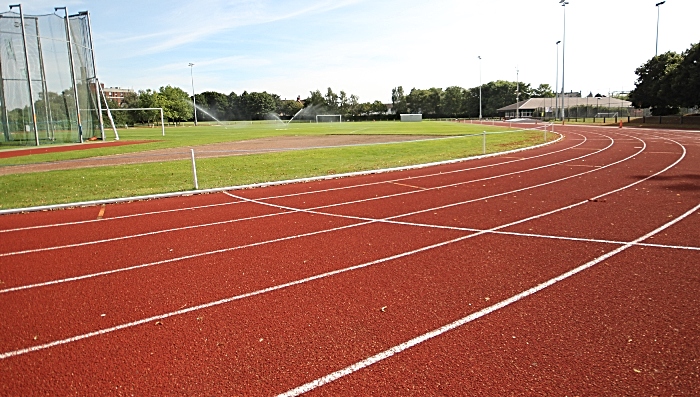 Cumberland Arena track - home of C&N Athletics