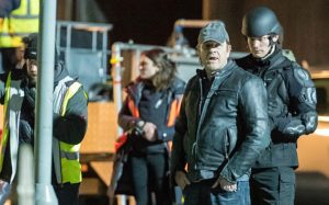 PICTURE SPECIAL: Film star Sean Bean in Crewe on set of Sky TV drama ‘Curfew’