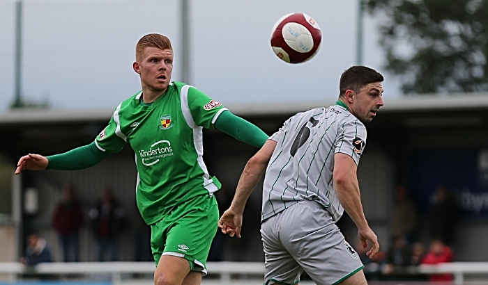 Danny Glover eyes the ball (1)