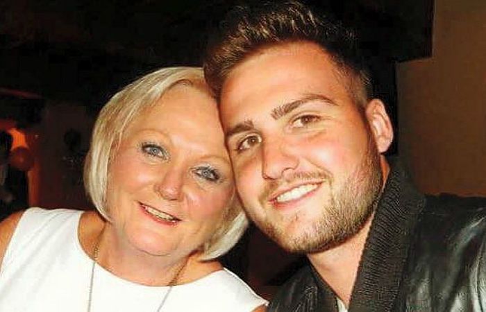 Declan Hassall with mum Karen