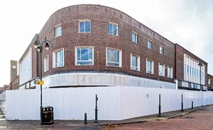 Demolition of vacant Crewe Royal Arcade units begins