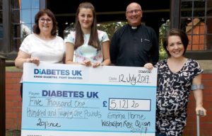 Wistaston Rose Queen raises more than £5,000 for Diabetes UK