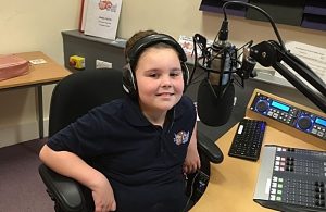 Rising radio star, 8, takes over The Cat FM show