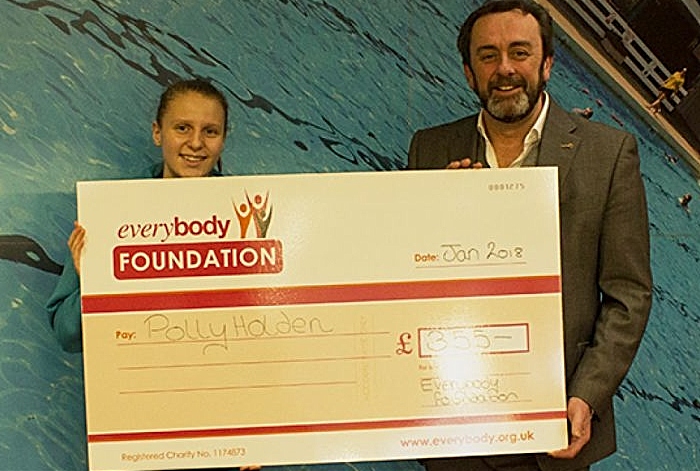 Everybody - grant for Polly Holden in 2018