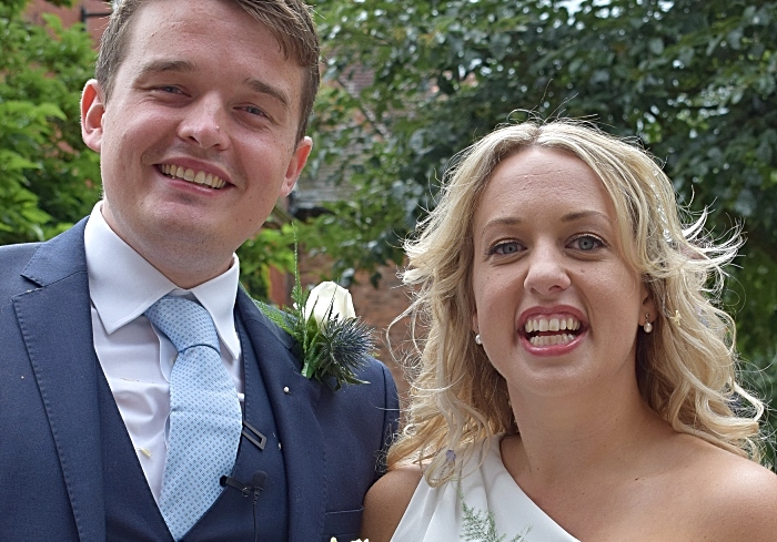 Example photo - St Marys Church Nantwich - first marriage since lockdown - Samuel and Emily (1)