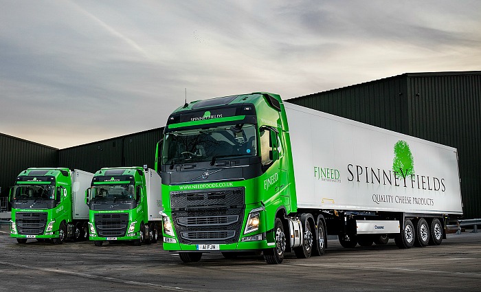 FJ Need Fleet of Spinneyfields lorries