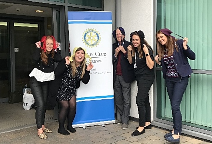 Female colleagues at The County Group bin bras