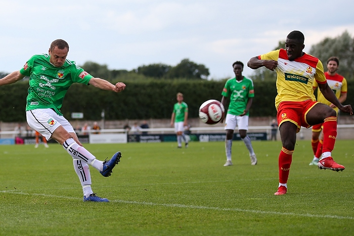 First-half - Joel Stair crosses the ball (2) (1)