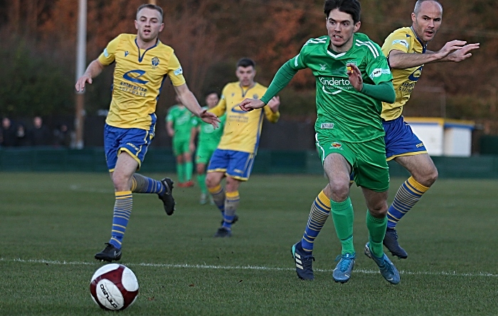 First-half - Matthew Devine eyes the ball v Warrington