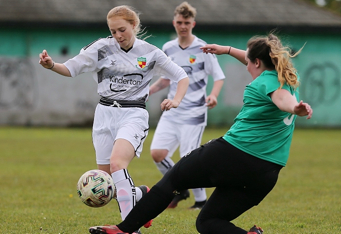 First-half - Molly Tasker on the ball (1)