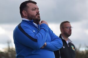 First-half - Nantwich Town Ladies FC Manager Chris Broad (1)