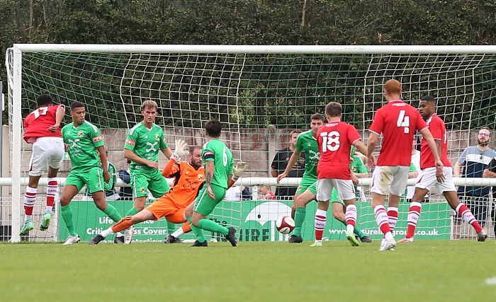 First-half - first Crewe Alex goal - Ty Onyeka (1)