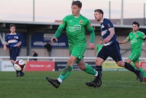Nantwich Town’s Connor Heath signs for Colywn Bay