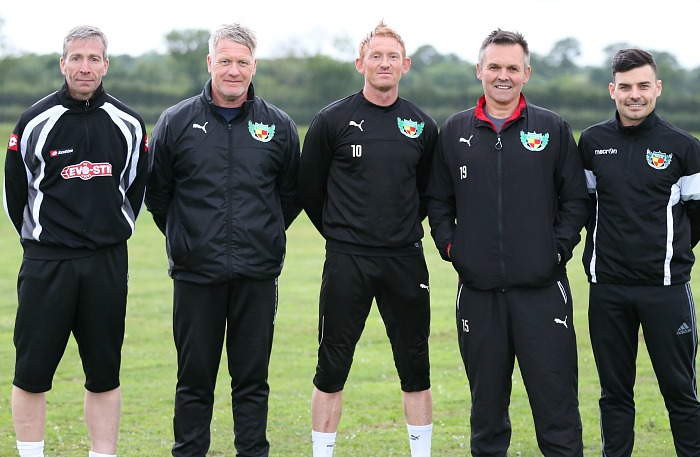 training - First team - management team