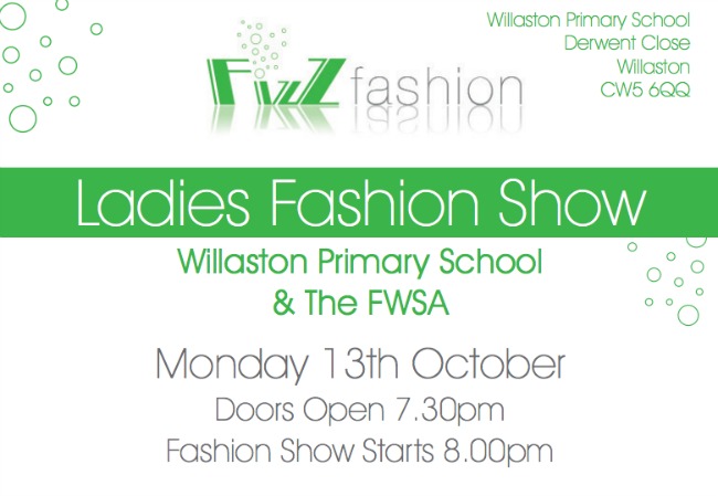 Fizz fashion show at Willaston Primary